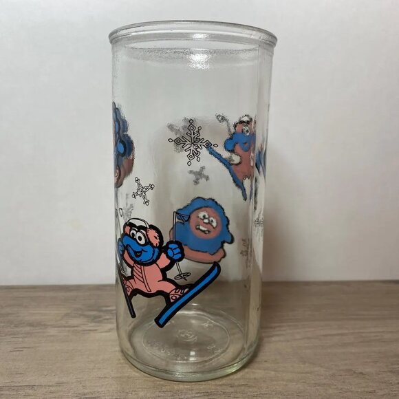 1989 Muppet Babies Kraft Grape Jelly Drinking Glass - Picture 2 of 5